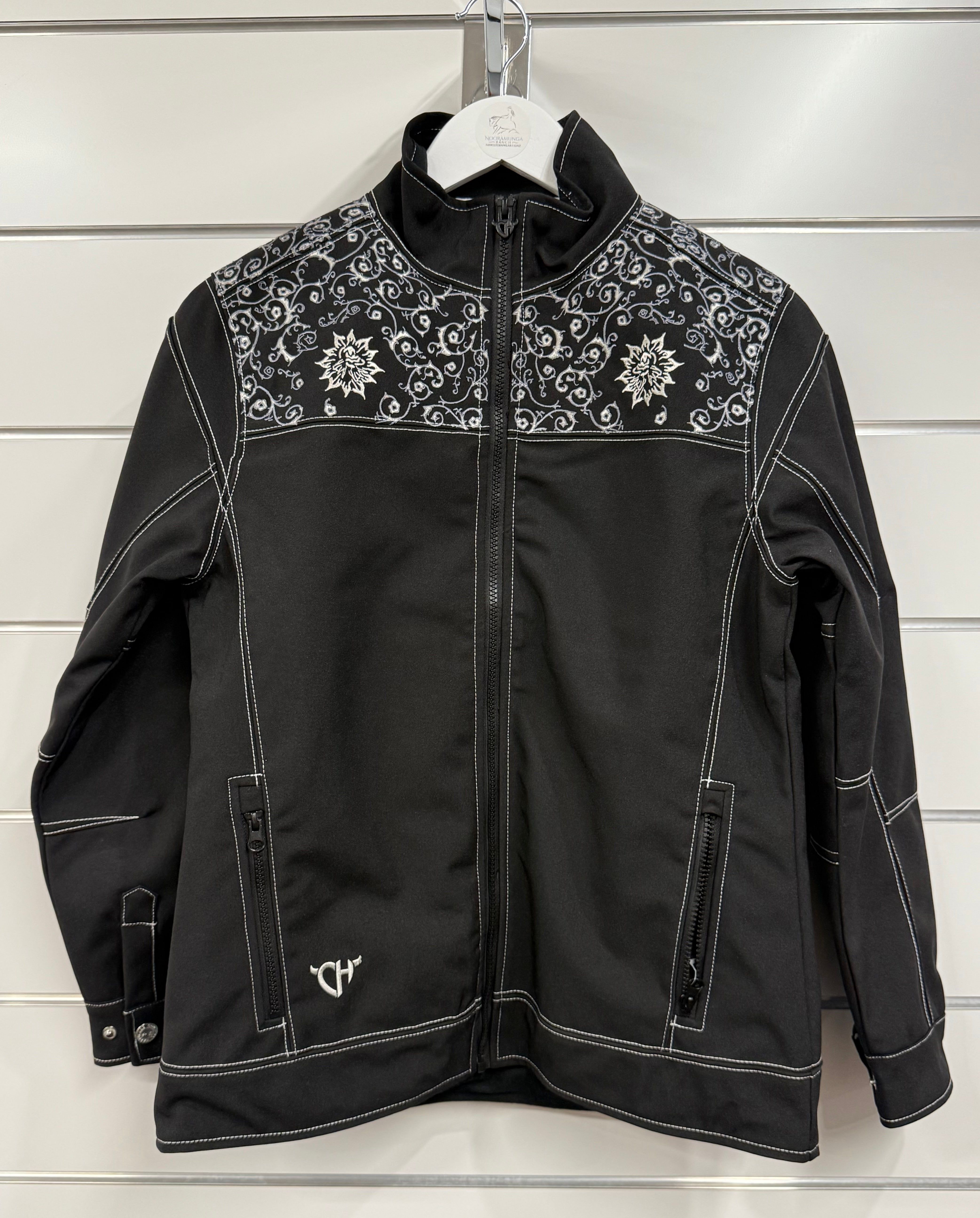 Zipper Cowgirl Hardware Outerwear Cowgirl Hardware Black/Teal