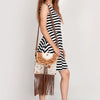 American Darling - Messenger Genuine Tooled Cowhide Leather Bag (June - 134C)