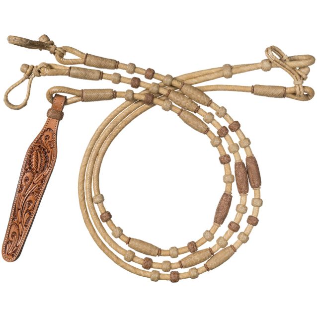 Tough1 30-Plait Romal Reins (Rawhide / Brown) – NR Western Supplies