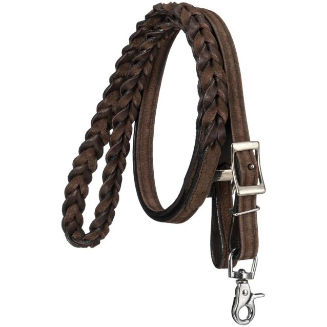 Royal King Braided Leather Roping Reins