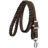 Royal King Braided Leather Roping Reins