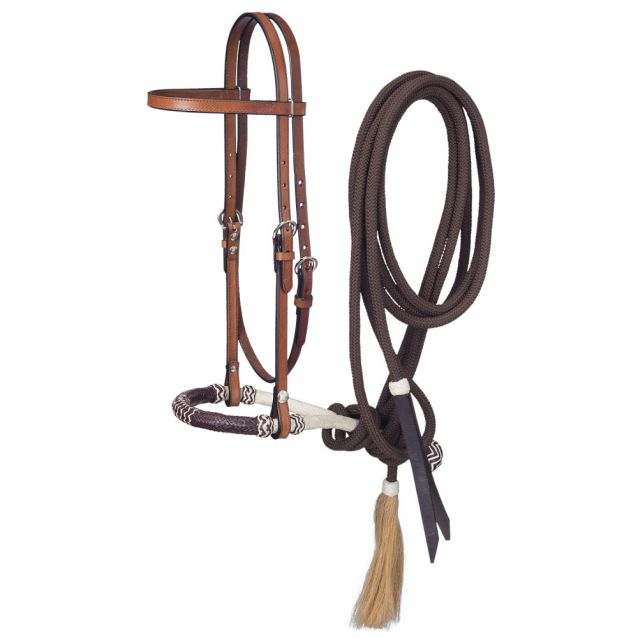 Royal King Browband Headstall / Bosal / Mecate Set