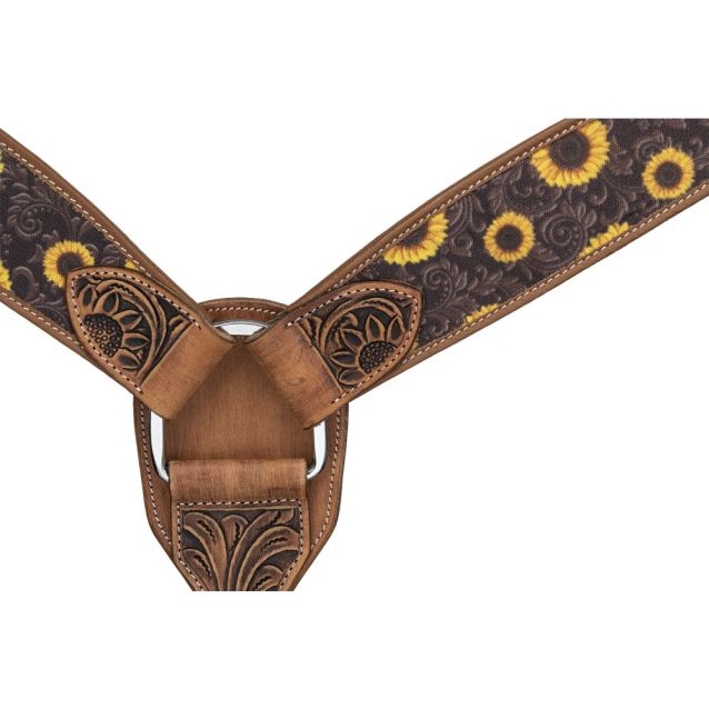 Silver Royal Sunflower Breastcollar