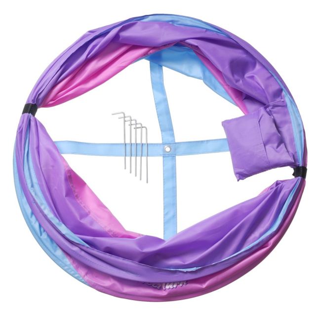 Tough1 Perfect Turn Collapsible Barrel - Set of 3 (Purple / Raspberry / Teal)