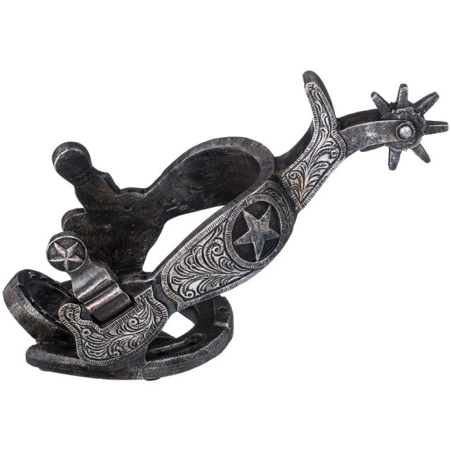 Cowboy Spur Wine Bottle Holder