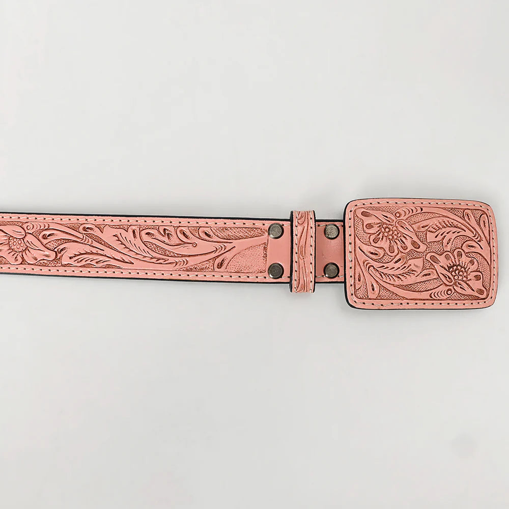 American Darling - Leather Tooled Belt (234)