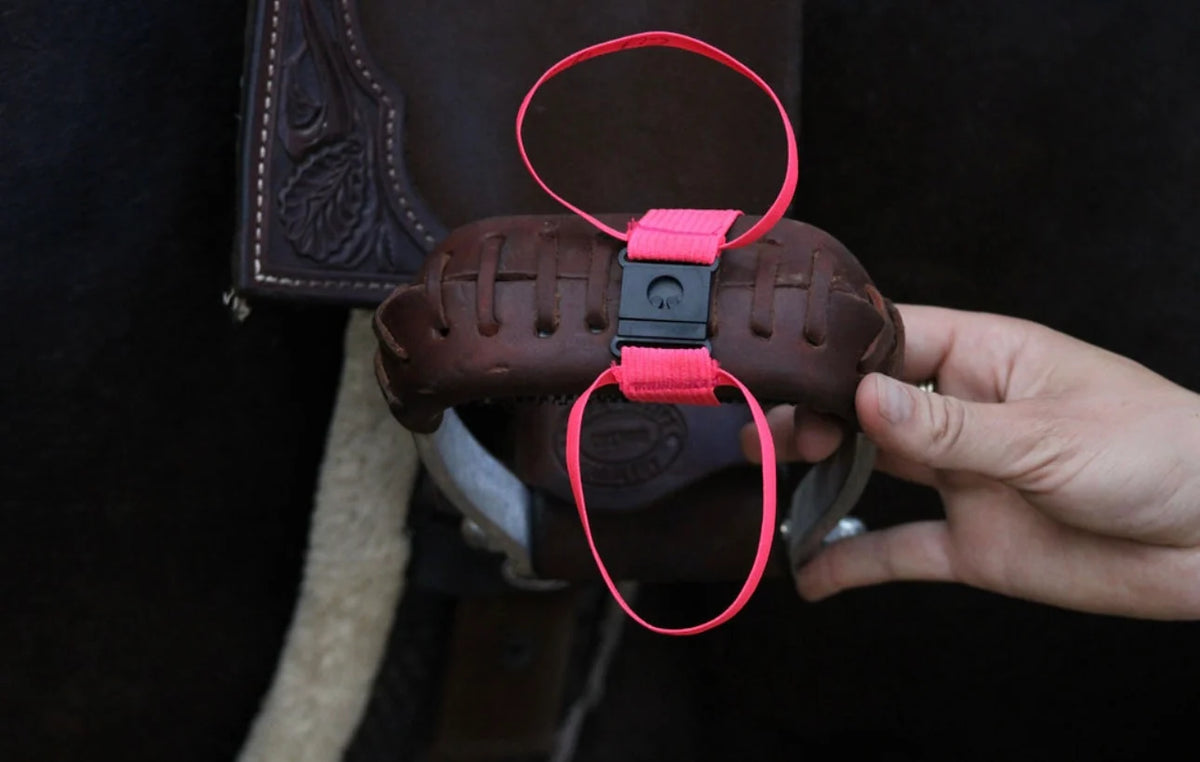 The Better Band - Barrel Racing Secure Re-Usable Bands - Pink