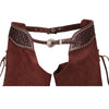 Fort Worth Work Chink Suede Chaps - Brown