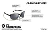 COLT - Black Gidgee Eyewear Sunglasses