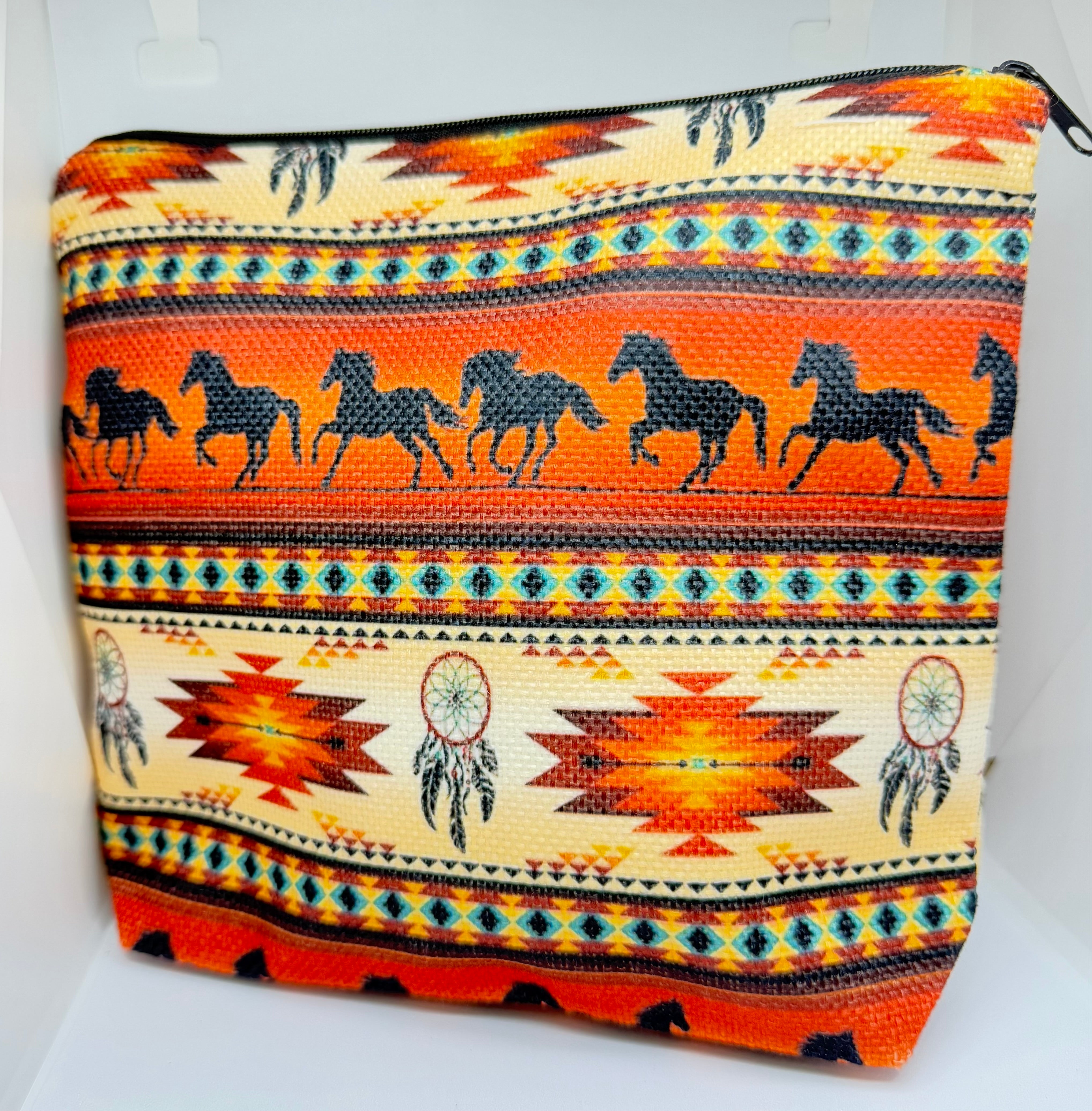 Aztec Make Up Bag (Large - Assorted Designs)