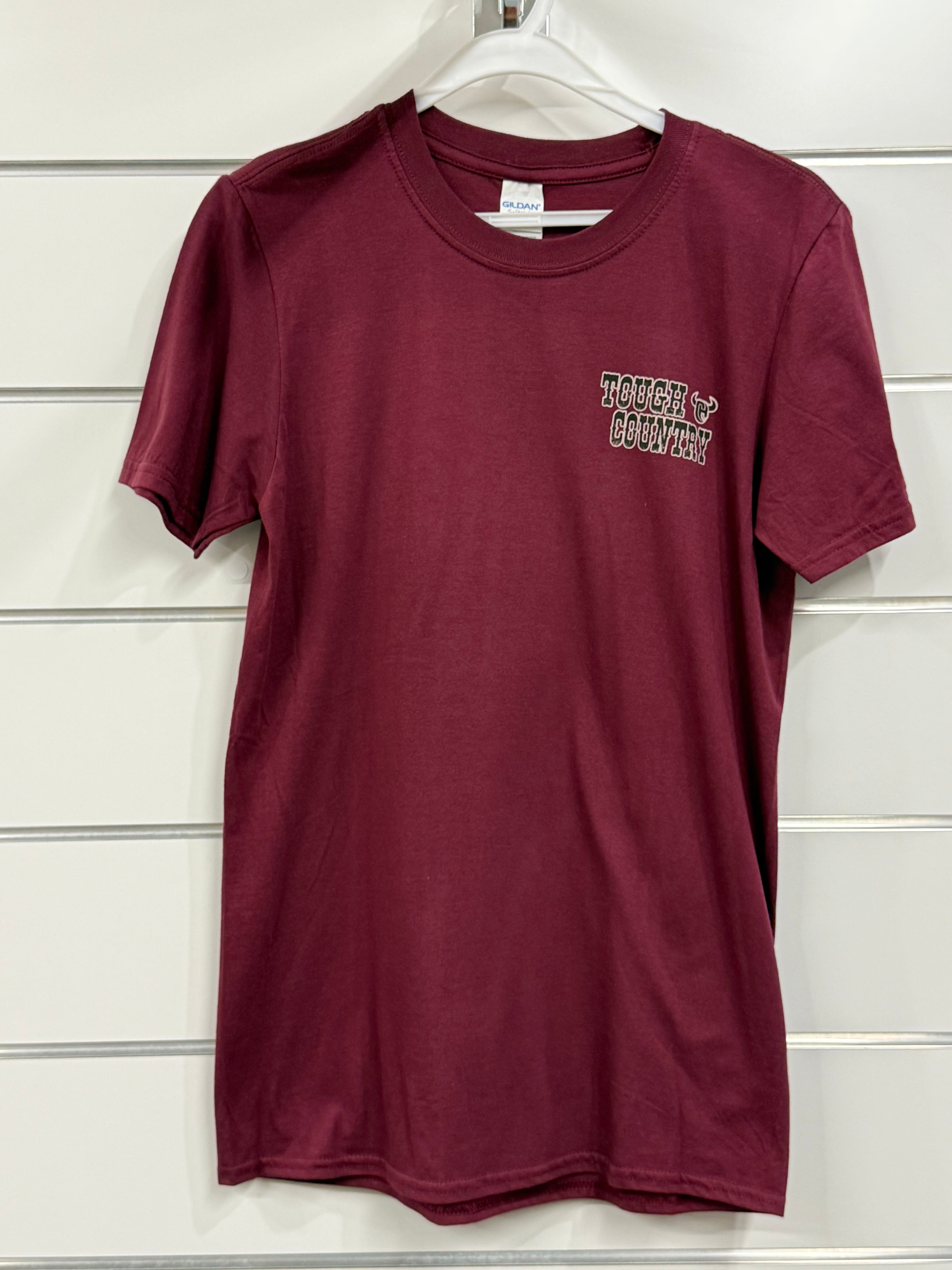 Cowboy Hardware - Mens T-Shirt - "Tough Country"