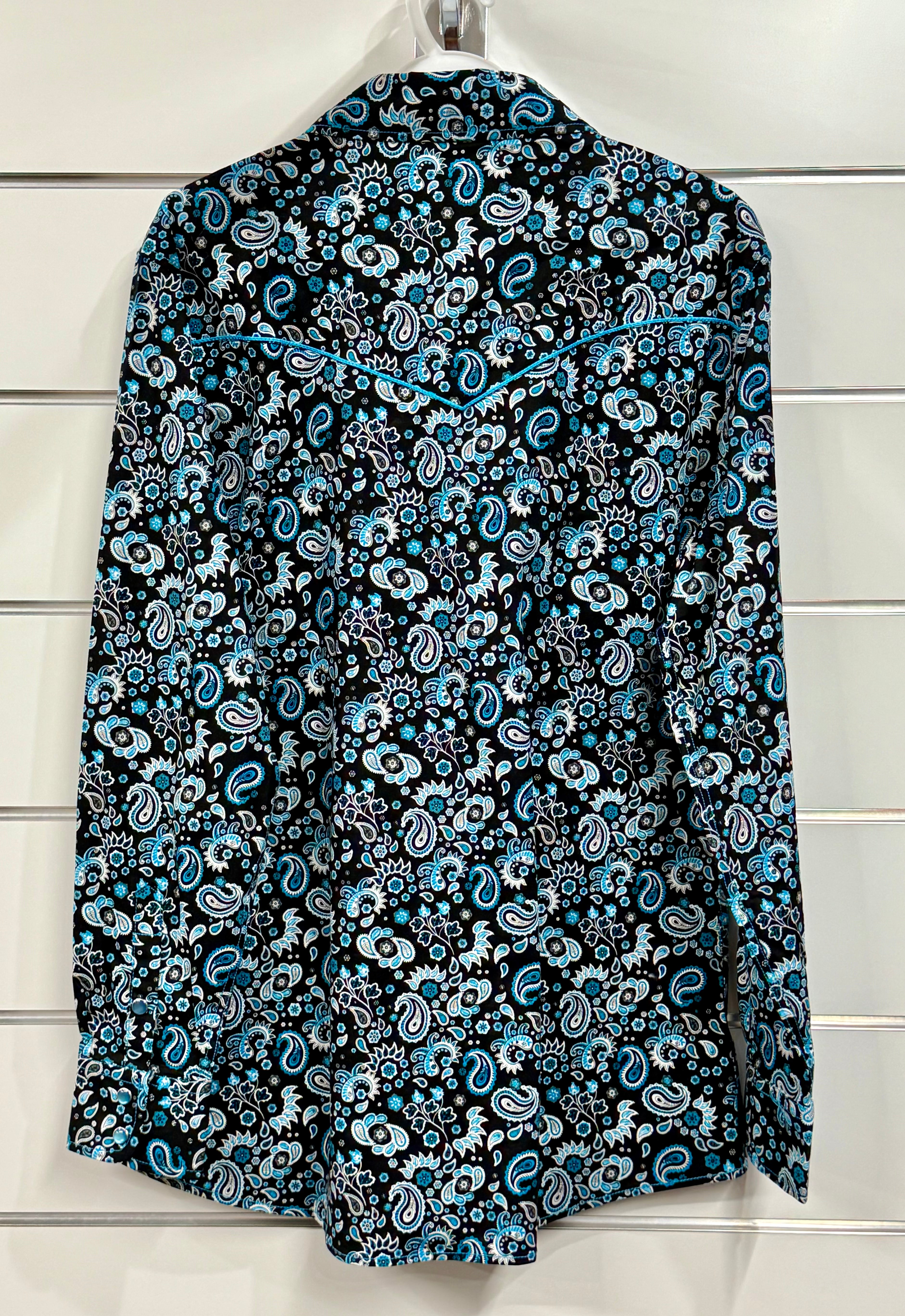 Cowboy Hardware - Fun Paisley L/S Shirt - Black