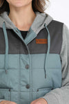 CINCH - Womans Hooded Jacket Blue