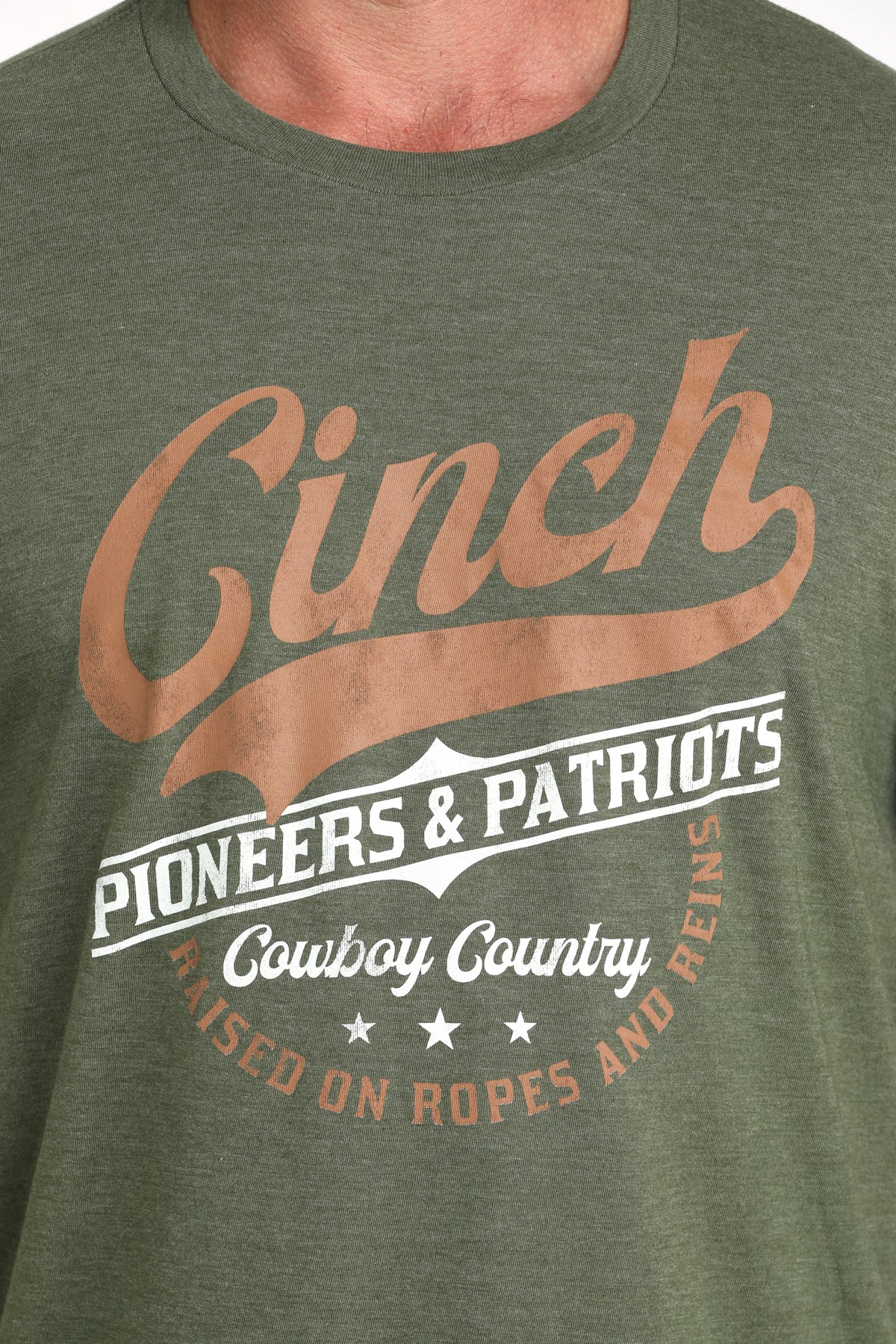 CINCH - Mens T-Shirt - Olive