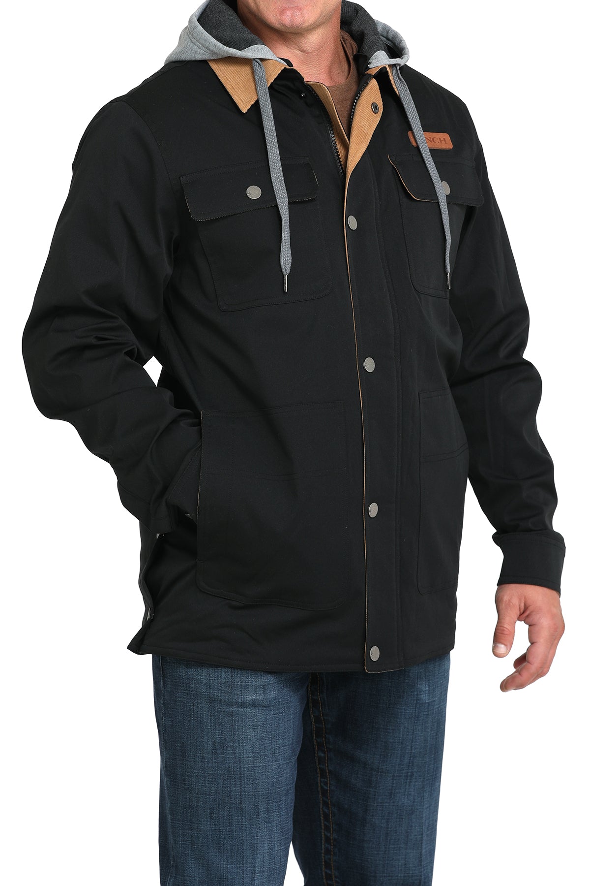 CINCH - Mens Barn Coat - Black