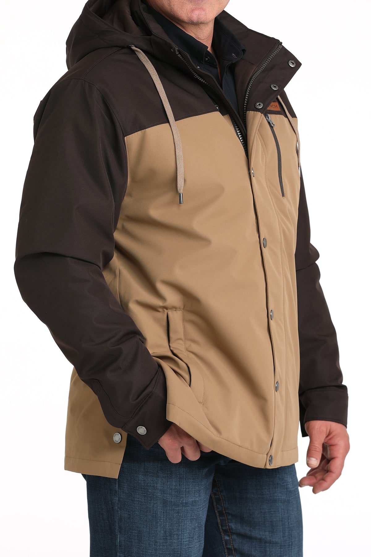CINCH - Mens Barn Coat - Brown