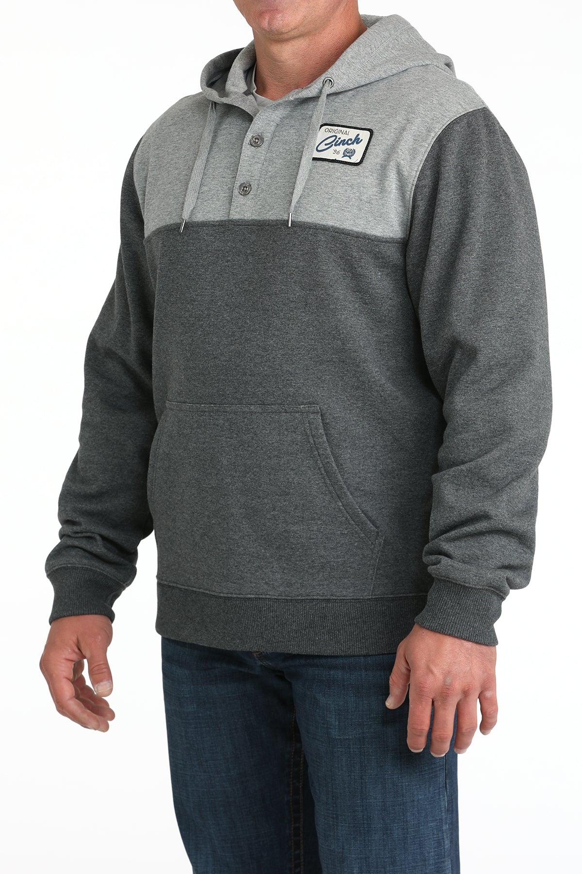 CINCH - Mens Pullover Hoodie Grey (8/25)