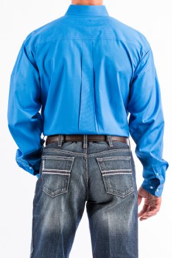 CINCH - Mens L/S Shirt - Blue