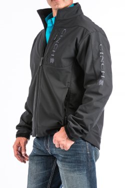 CINCH - Mens Solid Bonded Jacket - Black