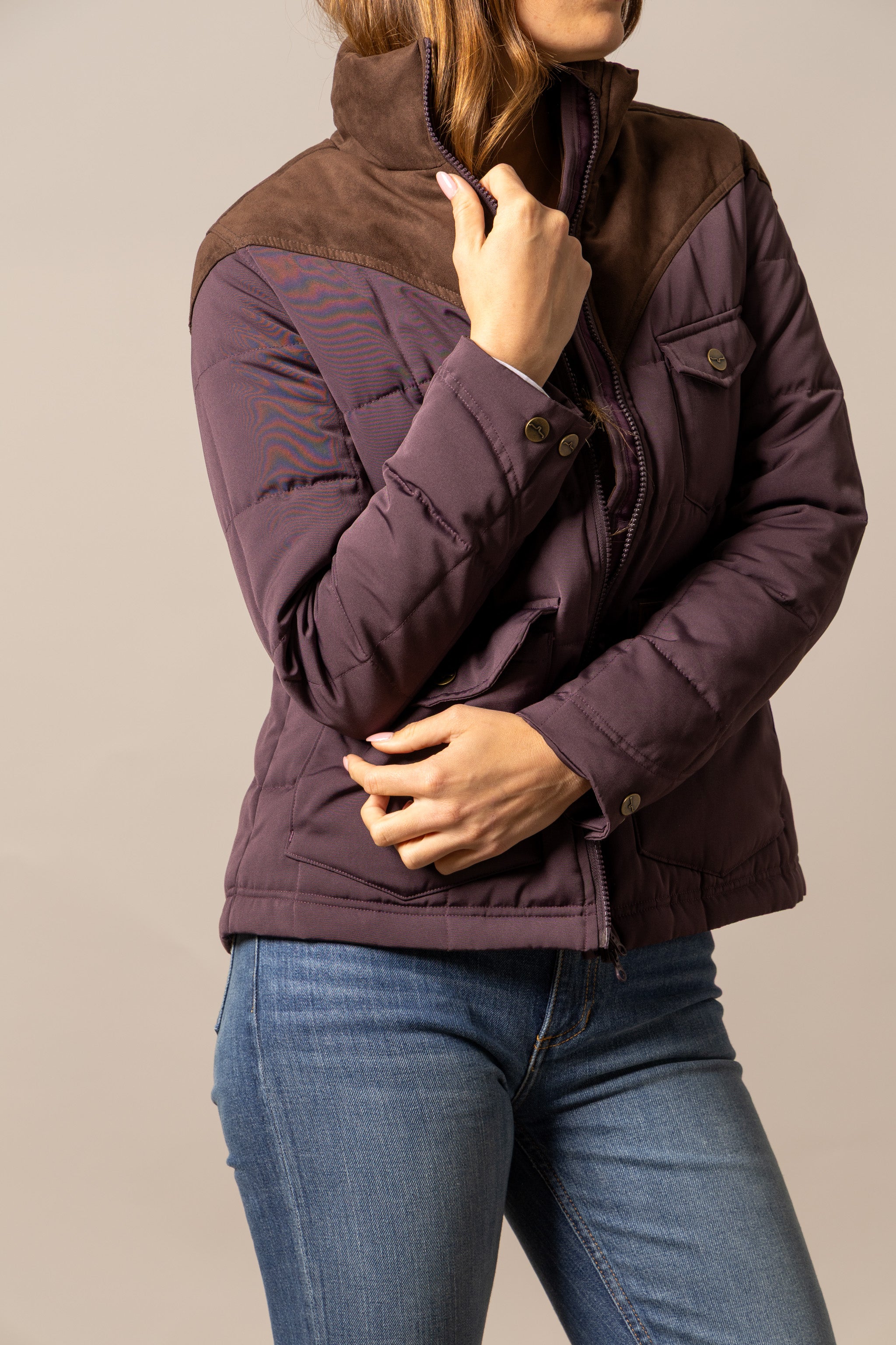 Kimes Ranch - Jacket - Lanora Plum (NEW RANGE)