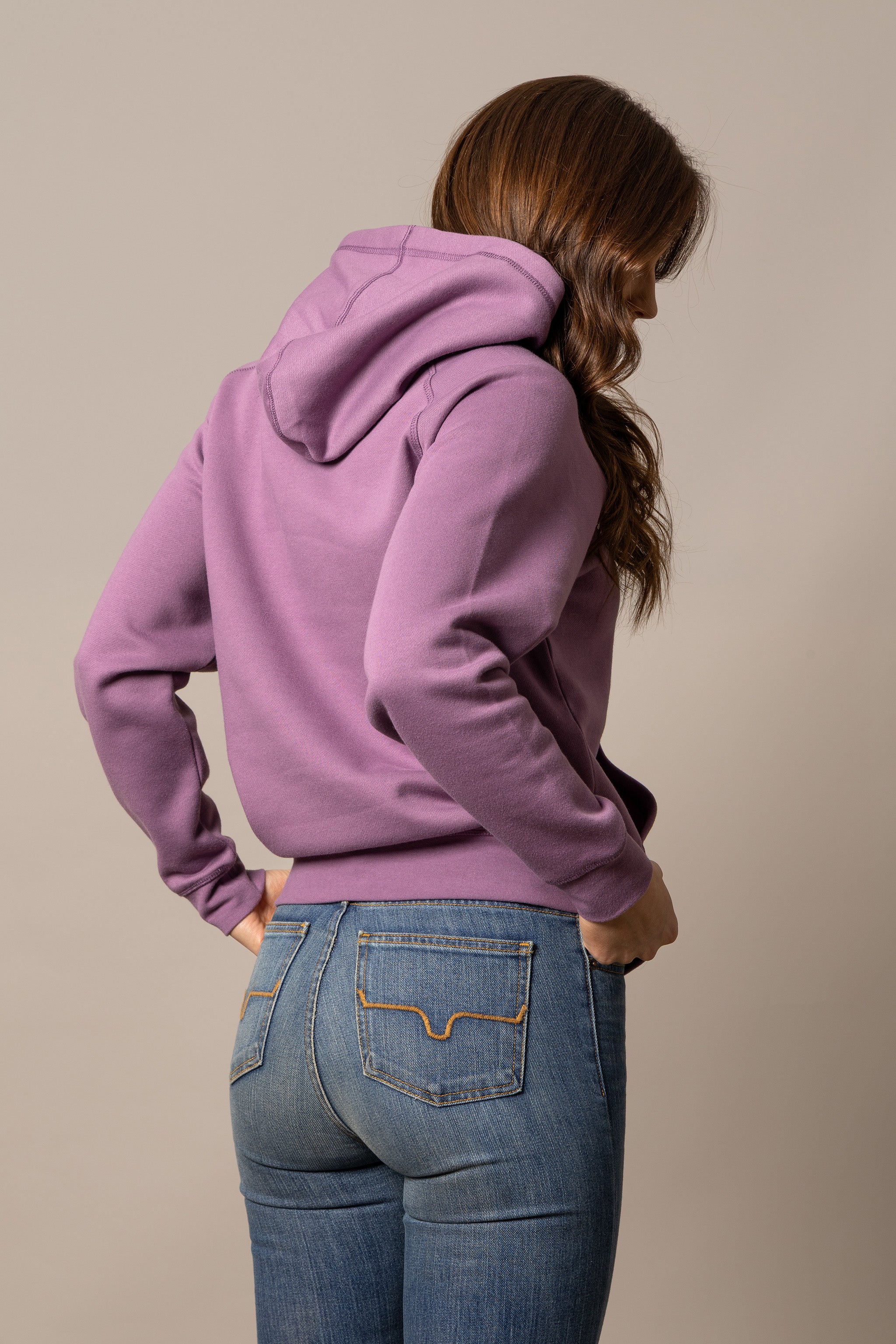 Kimes Ranch - Ladies Outlier Hoodie Heather - Lilac