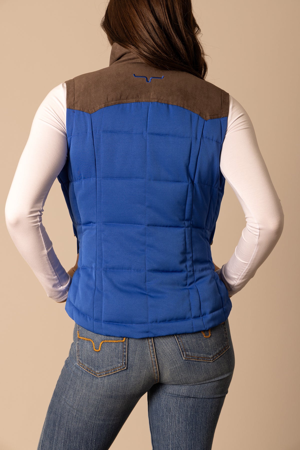Kimes Ranch - Womans Vest Lenora - Blue