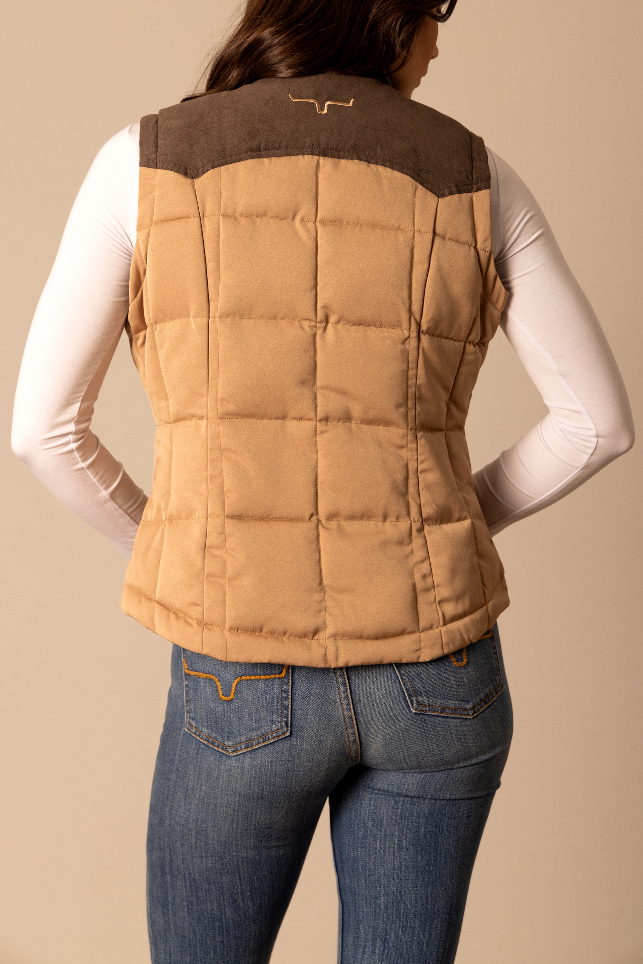 Kimes Ranch - Womans Vest Lenora - Coffee (NEW RANGE)